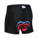 Jzenzero Men s 9D/19D Padded Bike Shorts Breathable 9D/19D Padded Gel Bike Compression Shorts for Indoor/Outdoor Bicycle Enthusiasts