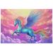 Rainbow Unicorn Jigsaw Puzzles for Adults 500 Pieces Die-Cut Puzzle Pieces Are Easy To Handle - And No Two Are Alike