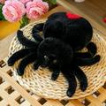 Stuffed Toy Spider Plush Spider Toy Stuffed Spider Toy Plush Toy Realistic Elastic Soft Spider Shaped Plushie for Kids Perfect Couch Sofa Car Seat