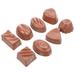 24 Pcs Simulation Chocolate Candy Kids Supplies Decorative Simulated Chocolate Chocolate Bar Maker Child