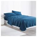 College-Ave Supersoft XL Bedding Sheets - Nightfall Navy Extra Long