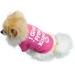 Pet Dog Clothes Cat Pet Puppy Spring Summer Clothes Vest T Shirt M Birthday Dog Clothes Dog Clothes Medium Boy Girl Dog Shirts Dog Girl Clothes Dogs Clothes for Medium Dogs Girls