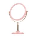 Mirrors Lighted Makeup Mirror Girl Cosmetics Mirror Desk Mirror Double Sided Vanity Mirror Make up Desktop Gold Plated Plastic Woman