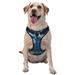 Ocsxa Eiffel Tower At Night Dog Harness For Small Large Dogs No Pull Service Vest With Reflective Strips Adjustable And Comfortable For Easy Walking No Choke Pet Harness