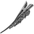 Tiara Rhinestone Bobby Pins Diamond Hair Clip Hair Attachments for Women Alligator Clips Sparkle Hair Clips Sharp Mouth Clip Flash Metal Crystal Miss