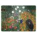 Extra Large (X-Large) Size Non-Slip Rectangle Mousepad Gustav Klimt Flower Garden Mouse Pad For Home Office And Gaming Desk