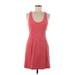 J.Crew Factory Store Casual Dress - Mini: Pink Solid Dresses - Women's Size 6