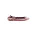 Sam Edelman Flats: Pink Print Shoes - Women's Size 8 1/2 - Round Toe