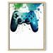 ONETECH Abstract Gamepad Canvas Wall ArtVideo Game Art Print Video Game Themed Room DecorFunny Gaming Posters for Gamer Room Decor Video Game Wall Art Teen Boy Art for Room Decor