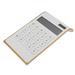 Portable Solar Calculator Plastic Desktop Calculator Household Desk Calculator