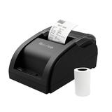 Bisofice Label printer 58mm Thermal Receipt ESC Command Compatible Printer USB 1 Store Receipt Printer Wired USB 1 Roll Roll Paper Support 1 Roll Paper Thermal Receipt Printer Support ESC Command