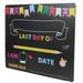 Double-sided School Board Emblems Kids Supply Multi-function School Sign Kids Chalkboard Chalk Board Student