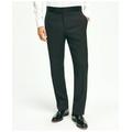 Brooks Brothers Men's Traditional Fit Merino Wool Twill 1818 Tuxedo Pants | Black | Size 42 30