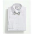 Brooks Brothers Men's X Thomas Mason Cotton English Collar, Swiss Pleat Front Tuxedo Shirt | White | Size 15 32