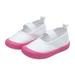 Toddler Baby Boy Girl Shoes Flat Shoes Bao Head One Foot Off Girl Canvas Shoes Baby Soft Sole Casual Shoes Simple Fashion Unisex Girls Booties Size 1 Girls Size 11 Tennis Shoes Shoes Toddler Girl Size
