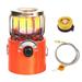 2 In 1 Portable Propane Heater Stove Pro With 1 Meter Trachea Outdoor Camping Gas Stove Camp For Ice Fishing Backpacking Hiking Hunting Survival Emergency