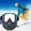 Gzwccvsn Snow Ninja Mask Goggles Snow Goggles Motorcycle Helmet Goggles Mask Outdoor Riding Windproof Goggles