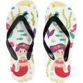 GZHJMY Flip Flops Mermaid Fish Ocean Sea World Slippers Sandals for Women Men Boy Girl Kid Beach Summer Yoga Mat Slipper Summer Slippers