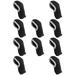 10Pcs Portable Driver Covers Visible Club Covers Professional Iron Covers Putter Accessory