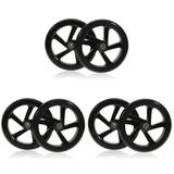 6 Pcs Skateboard Wheels High Elastic Electric Scooter Scooters Motorized PU Replacement Mute Child