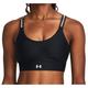 Under Armour - Women's Infinity Mid 2.0 Bra - Sports bra size S - Cup: A-C, brown