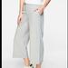 Athleta Pants & Jumpsuits | Athleta Gray Tribeca Capri Cropped Snap Leg Pants 6 | Color: Gray | Size: 6