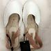 Zara Shoes | Flat Closed-Toe Espadrille | Color: White | Size: 5