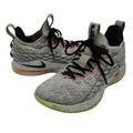 Nike Shoes | Nike Lebron Xv 15 Low Basketball Shoes Sneakers A01755-005 Gray Pink Men Size 9 | Color: Gray | Size: 9