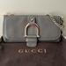 Gucci Bags | Gucci Greenwich Chain Clutch Shoulder Bag. Detachable Chain Strap | Color: Gray | Size: Os