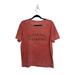 American Eagle Outfitters Tops | American Eagle 100% Cotton Red Acid Wash Weekend Graphic Boxy Tee Medium Women’s | Color: Black/Red | Size: M