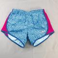 Nike Swim | Nike Kids Youth Shorts Blue Large Swimwear Atheltic Activewear Casual Girls 0821 | Color: Blue/Pink | Size: Lg