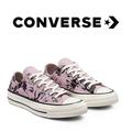 Converse Shoes | Converse Chuck 70 Ox Hybrid Floral Jacquard Low Canvas Sneakers *** | Color: Pink/Purple | Size: 7