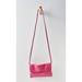 Free People Bags | Free People Nicola Crossbody Bag Clutch Womens Bags Bright Pink Leather Multiuse | Color: Pink | Size: 9” X 6”