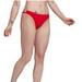 Adidas Swim | New Adidas Women's Original 3 Stripe Bikini Bottom Scarlet Red Women's Size Xl | Color: Red/White | Size: Xl