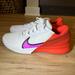 Nike Shoes | Nike Court Air Zoom Vapor Pro 2 Hc Men’s Size 13 | Color: Orange/White | Size: 13