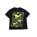 Jurassic World Short Sleeve T-Shirt: Black Print Tops - Kids Boy's Size Small
