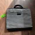 Kate Spade Bags | Nwt Kate Spade Nylon Laptop Sleeve Bag | Color: Black/White | Size: Os