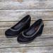 Michael Kors Shoes | Michael Kors Sherry Black Suede Wedge Shoes. Size 3 Youth | Color: Black | Size: 3g