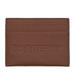 Burberry Bags | Burberry Sandon Card Case Wallet Embossed Logo Tan Leather New | Color: Brown/Tan | Size: 4 X 3
