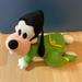 Disney Toys | Crawling Baby Goofy | Color: Black/Green | Size: Osb