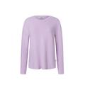 Maerz Pullover Rundhals 1/1 Arm Damen soft lavender, Gr. 44, Baumwolle