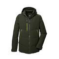 killtec Herren Steppjacke/Funktionsjacke in Daunenoptik mit Kapuze KOW 1 MN QLTD JCKT, dark moss, XXL, 41837-000