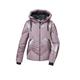 killtec Damen Skijacke/Funktionsjacke in Daunenoptik mit abzippbarem Schneefang KSW 100 WMN SKI QLTD JCKT, hell malve, 38, 42036-000