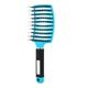 Hair Brush Women Wet Massage Comb Curly Hairdressing Salon Styling Tools (Color : Sky Blue, Size : 1 size)