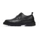 Classic Tuxedo Dress Shoes for Men, Slip-Resistant Lace Up Mens Casual Shoes, Cap-Toe Black Dress Shoes Men, for Casual Weekend Formal Work (Color : Black, Size : 7 UK)