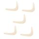 BESPORTBLE 5pcs Boomerang Toy Wooden Playset Boys Outdoor Playset Maneuver Dart Kidcraft Playset Child Darts Sports