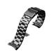 Stainless Steel Watchband Curved Strap Casio EFR-526/303/304/530/556/552 Men's BEM-506/501 Bracelet Wristband 20 22 24mm (Color : C black, Size : 20mm)
