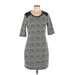 Maison Scotch Casual Dress: Gray Leopard Print Dresses - Women's Size Large