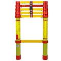 DameCo 5m/4.5m/4m/3.5m/3m/2.5m/2m Fiberglass Telescoping Ladder Non Conductive, Foldable Telescopic Extension Ladders for Home Building Maintenance, Load 150kg (2m/6.6ft) interesting