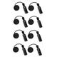 SUPVOX 4 Pairs Cordless Skipping Rope Exercise Jumping Rope Unisex Jump Rope Sports Skipping Ropes Jumprope for Fitness Skip Rope Fitness Skipping Rope Double Bearing Fitness Equipments